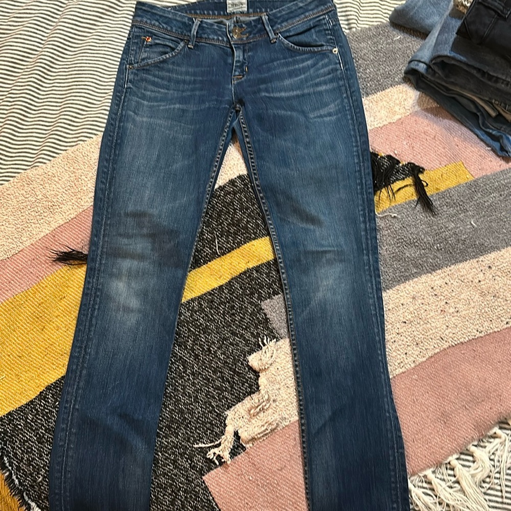 Size 26 Hudson Collin skinny jeans